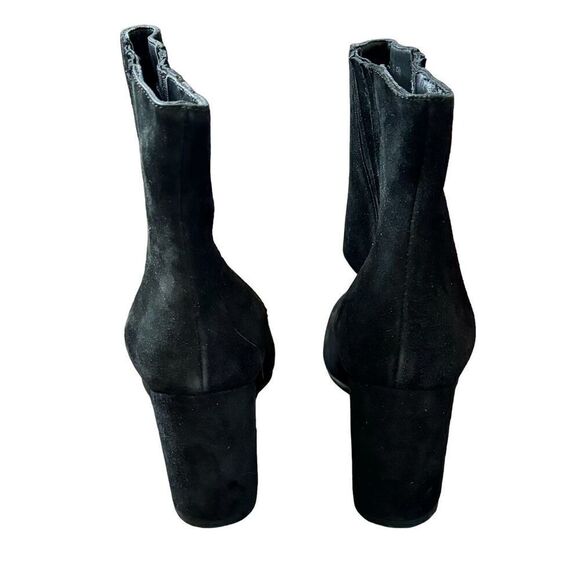 AQUATALIA Sierra Suede Dress Booties in Black NWOB Size 9 - Picture 5 of 5